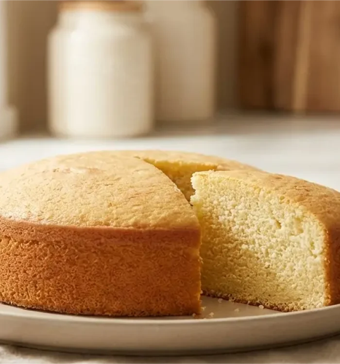 كيكة فانيليا منزلية هشّة وناجحة للمبتدئين